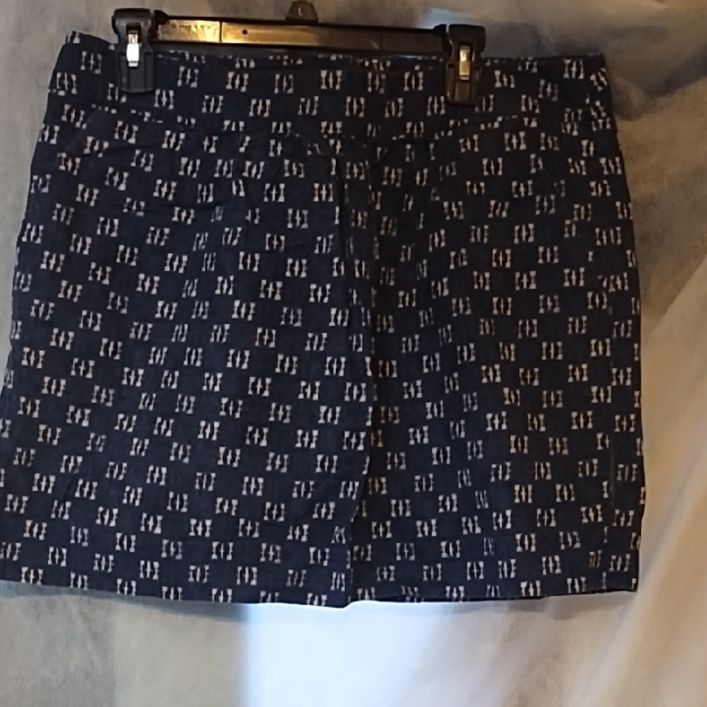 Gap Navy Patterned Women's Skirt